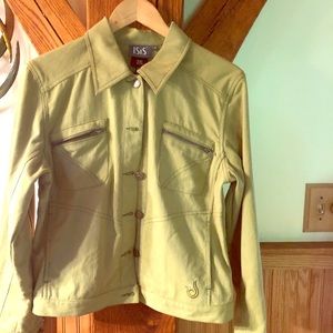Isis Women’s grassy green jean style jacket